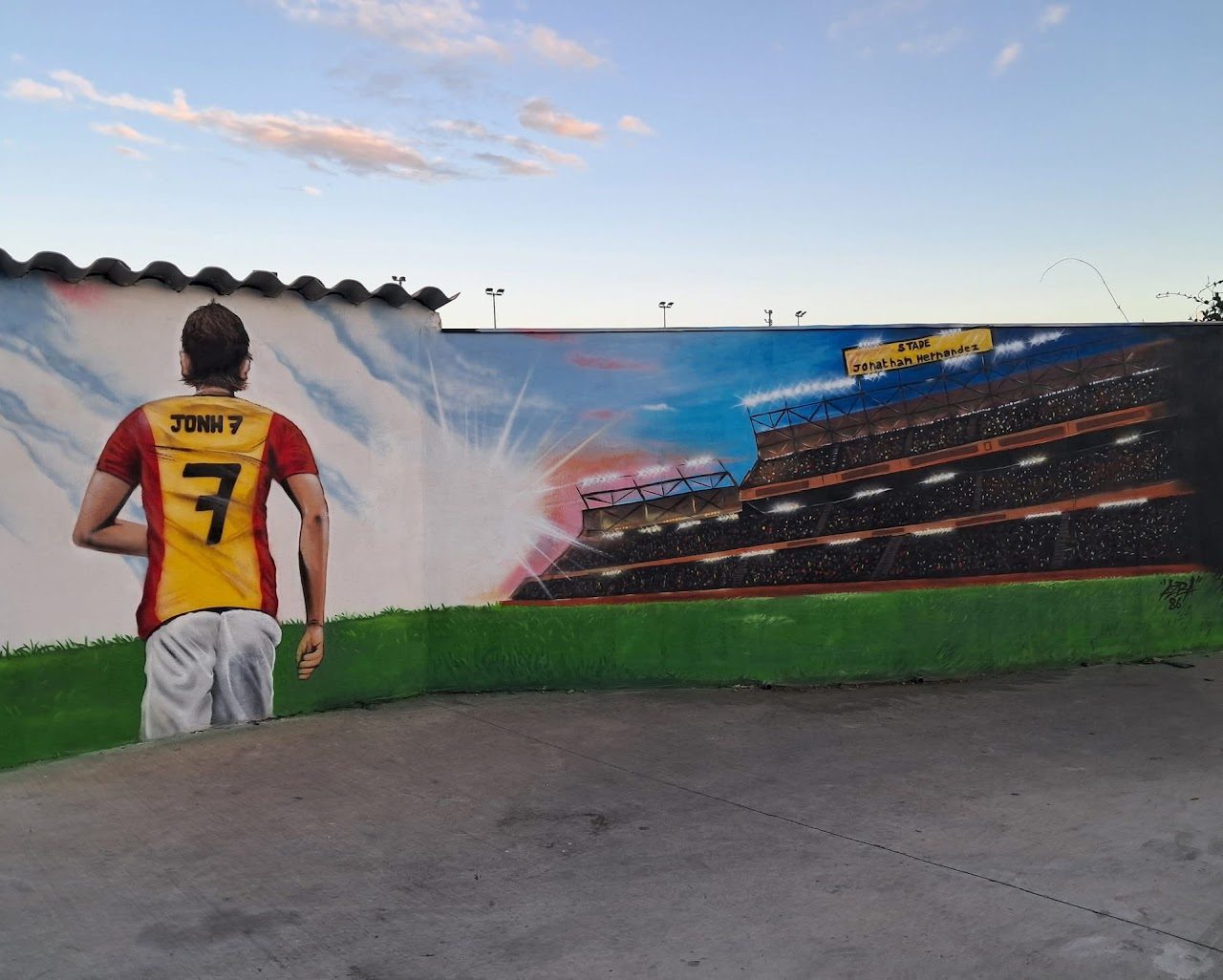 Le Mur du 7 — Jonathan Hernandez